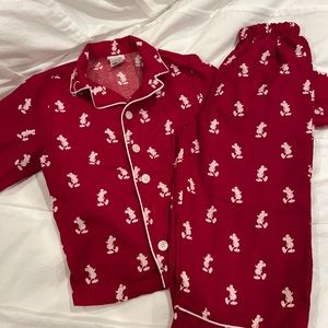 DISNEY Mickey Silhouette PJ set SIZE 4